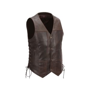 Motorbike Leather Vests