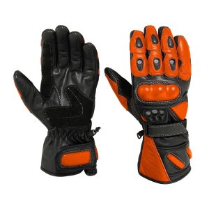 Motorbike Leather Gloves