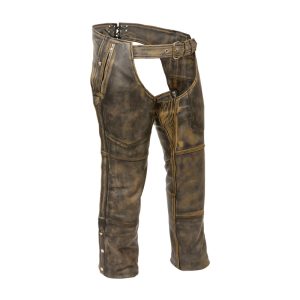 Motorbike Leather Chaps
