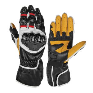 Motorbike Leather Gloves